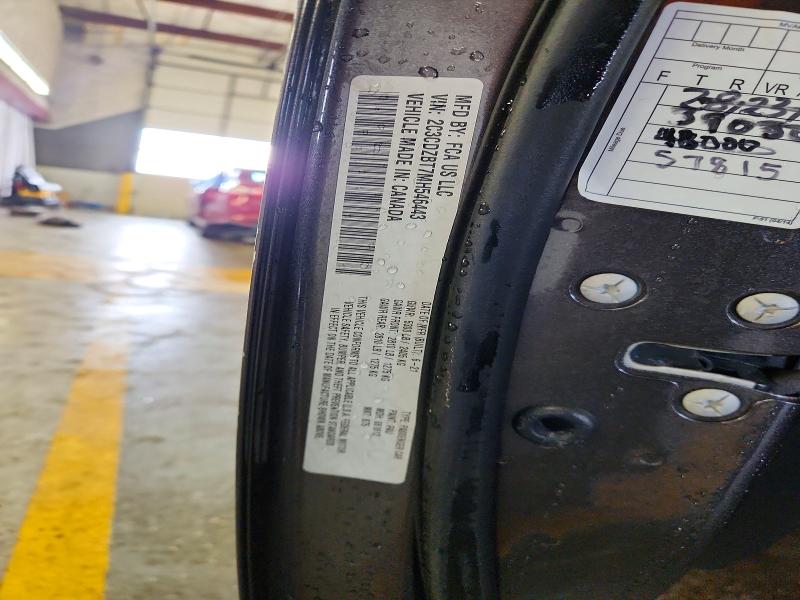 47737316 :رقم المزاد ، 2C3CDZBT7MH546443 vin ، 2021 Dodge Challenger مزاد بيع