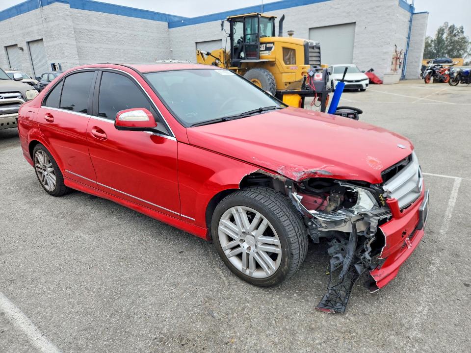 2009 Mercedes-benz C მანქანა იყიდება აუქციონზე, vin: WDDGF54X59R077558, აუქციონის ნომერი: 47796866