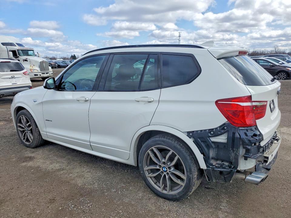 2017 Bmw X3 მანქანა იყიდება აუქციონზე, vin: 5UXWX9C39H0T17124, აუქციონის ნომერი: 45497016