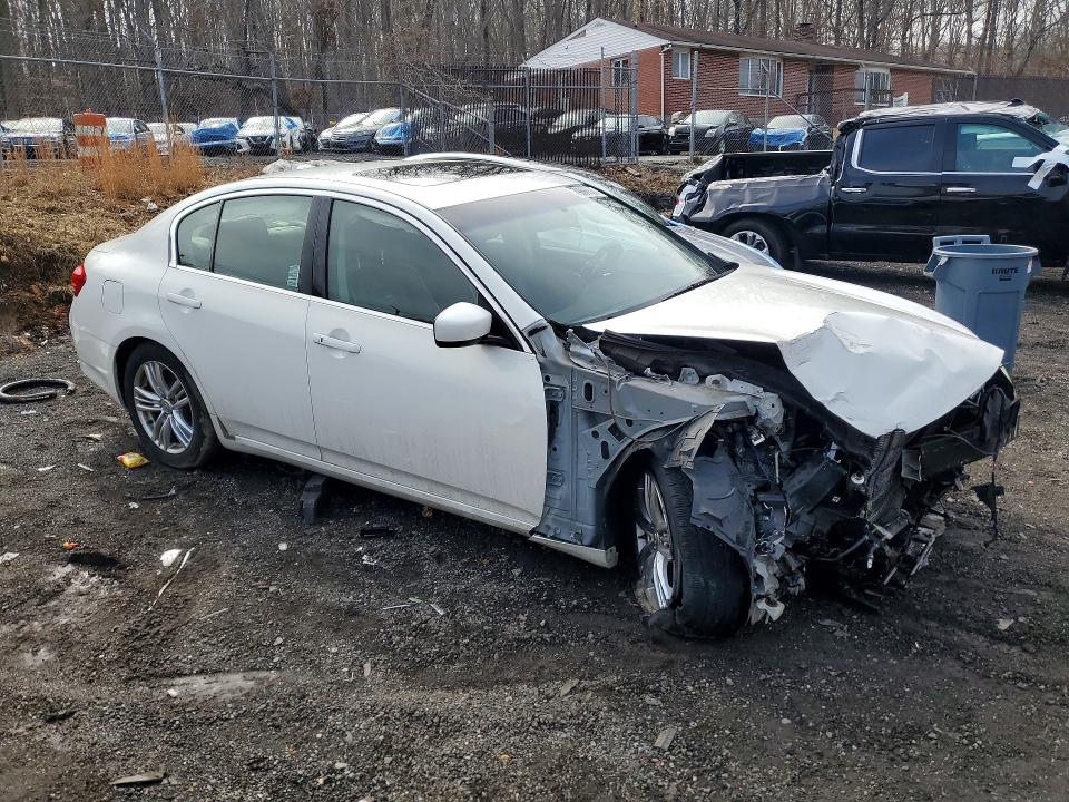 2011 Infiniti G25 Sedan მანქანა იყიდება აუქციონზე, vin: JN1DV6AR6BM451404, აუქციონის ნომერი: 79998625