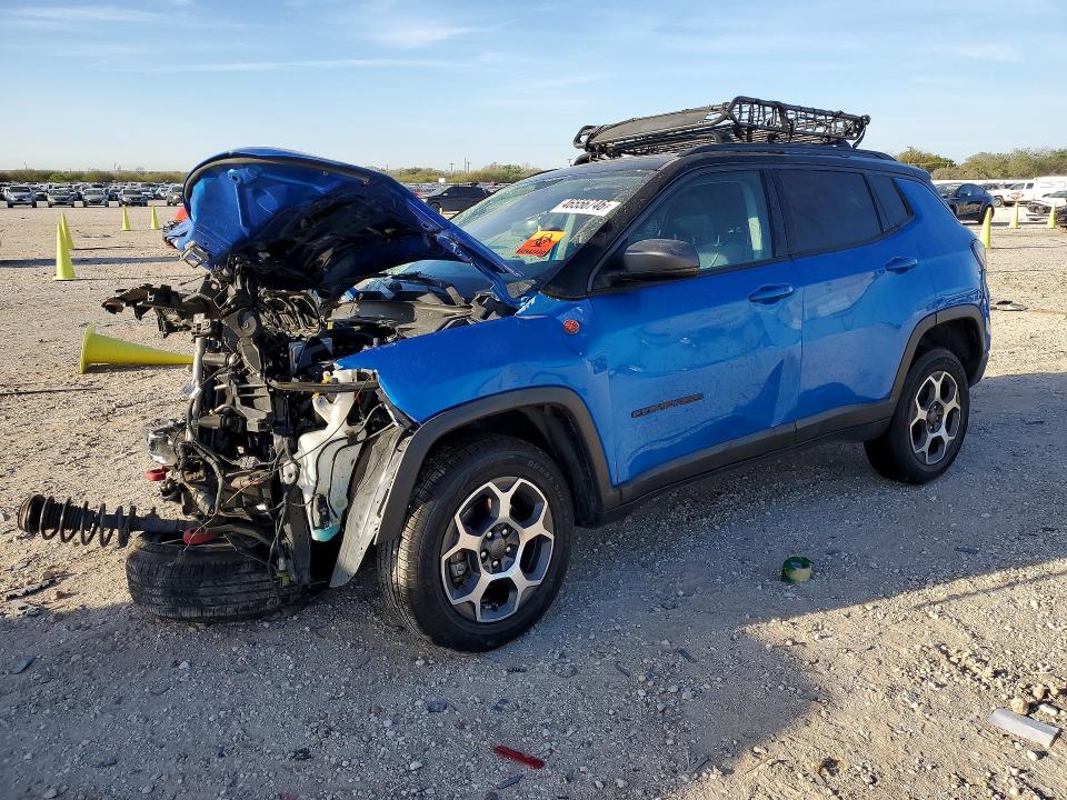 Aukcja sprzedaży 2022 Jeep Compass, vin: 3C4NJDDB7NT163048, numer aukcji: 46556746