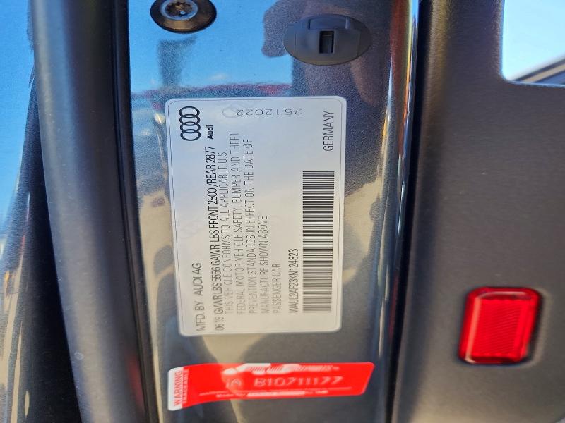 46601626 :رقم المزاد ، WAUL2AF23KN124823 vin ، 2019 Audi A6 مزاد بيع