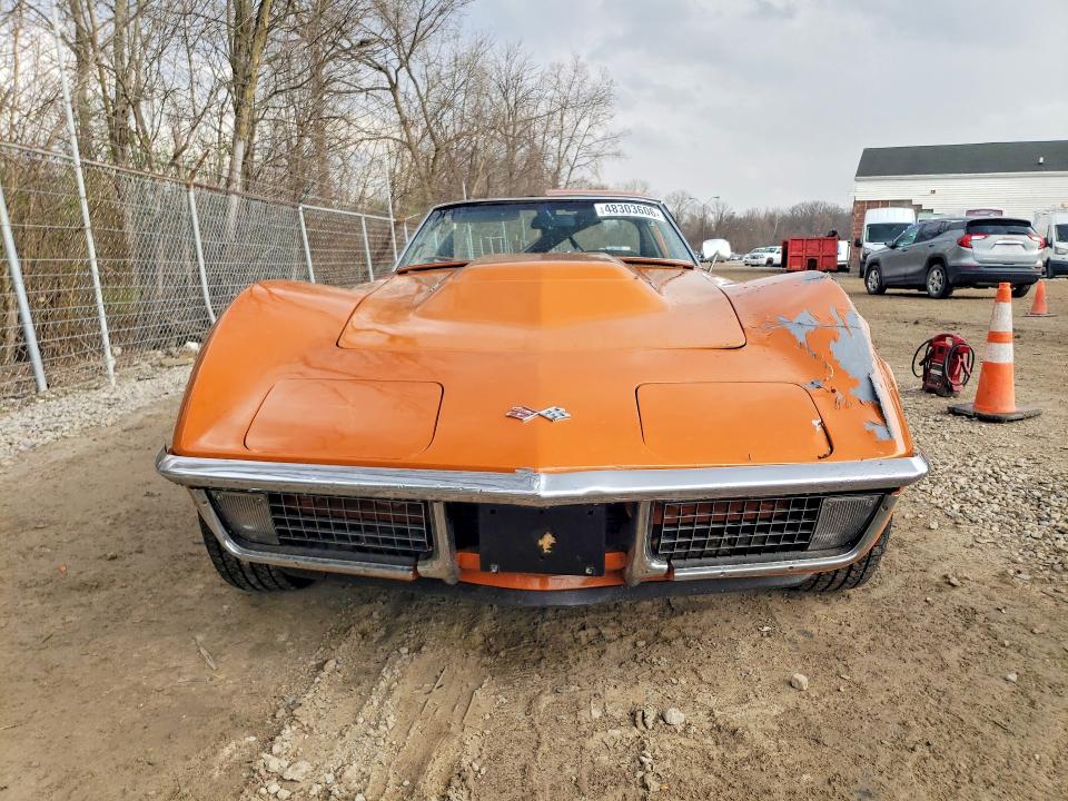 Aukcja sprzedaży 1971 Chev Corvette, vin: 194371S117256, numer aukcji: 48303606