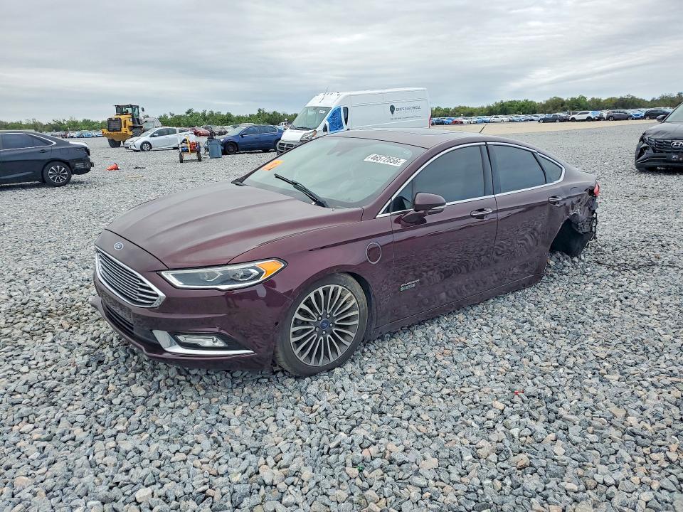 46572856 :رقم المزاد ، 3FA6P0SU8HR347406 vin ، 2017 Ford Fusion مزاد بيع