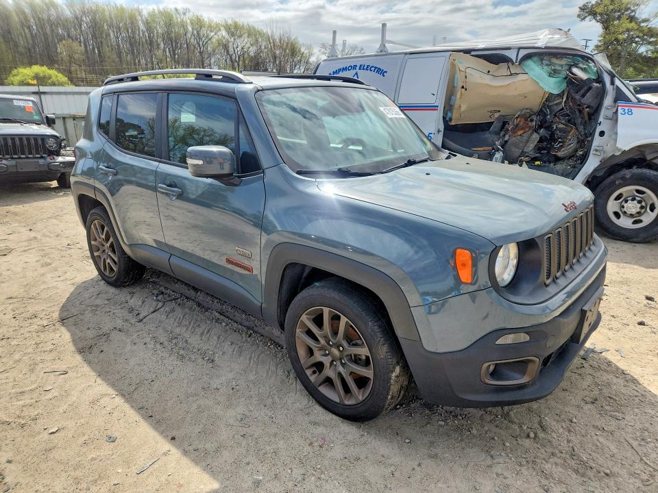 2016 Jeep Renegade მანქანა იყიდება აუქციონზე, vin: ZACCJBBT7GPD38819, აუქციონის ნომერი: 47815366