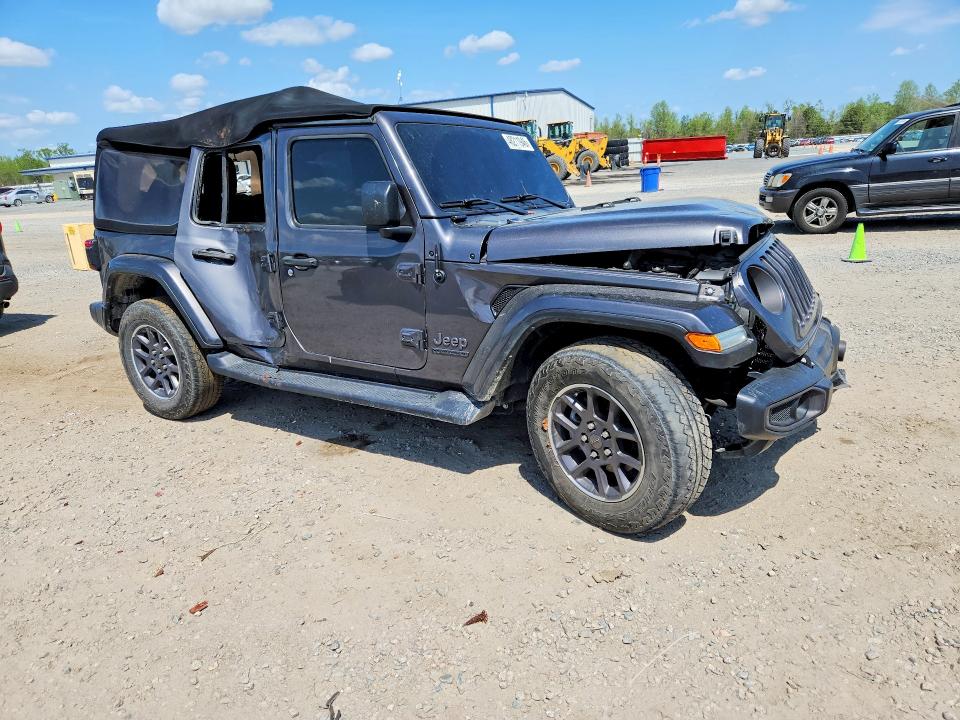 Продаж на аукціоні авто 2021 Jeep Wrangler Unlimited, vin: 1C4HJXDG2MW692796, номер лоту: 48211946