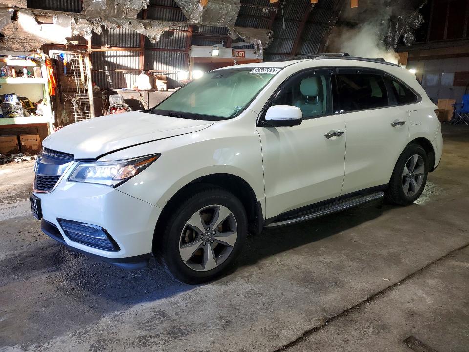 Auction sale of the 2016 Acura Mdx, vin: 5FRYD4H24GB023506, lot number: 45597486