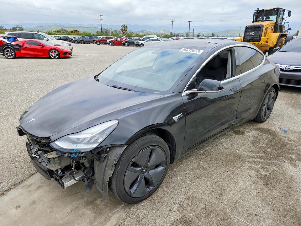 45675676 :رقم المزاد ، 5YJ3E1EA6LF643805 vin ، 2020 Tesla Model 3 مزاد بيع