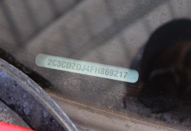 47116076 :رقم المزاد ، 2C3CDZDJ4FH869217 vin ، 2015 Dodge Challenger مزاد بيع