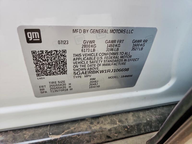 Продажа на аукционе авто 2024 Buick Enclave, vin: 5GAERBKW1RJ106698, номер лота: 79420705