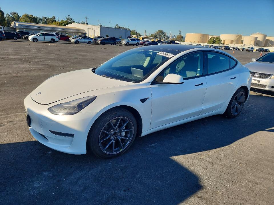 Продаж на аукціоні авто 2021 Tesla Model 3, vin: 5YJ3E1EA2MF942807, номер лоту: 46314626