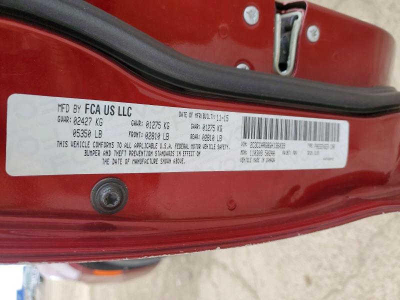 Продаж на аукціоні авто 2016 Chrysler 300, vin: 2C3CCARG8GH136039, номер лоту: 46196006