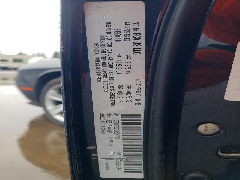 2019 Dodge Challenger მანქანა იყიდება აუქციონზე, vin: 2C3CDZAG3KH534730, აუქციონის ნომერი: 79620015