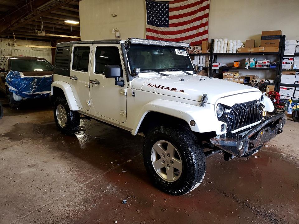 2014 Jeep Wrangler Unlimited მანქანა იყიდება აუქციონზე, vin: 1C4BJWEG7EL164303, აუქციონის ნომერი: 47927096