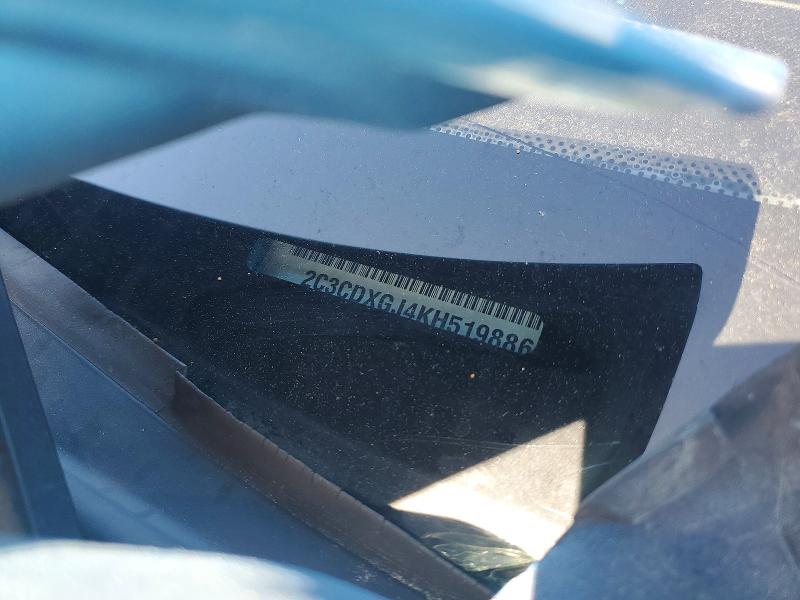 2019 Dodge Charger მანქანა იყიდება აუქციონზე, vin: 2C3CDXGJ4KH519886, აუქციონის ნომერი: 46837896