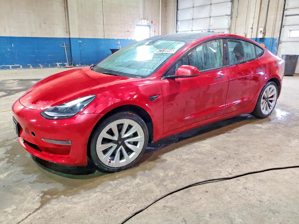 47119546 :رقم المزاد ، 5YJ3E1EB6NF305171 vin ، 2022 Tesla Model 3 مزاد بيع