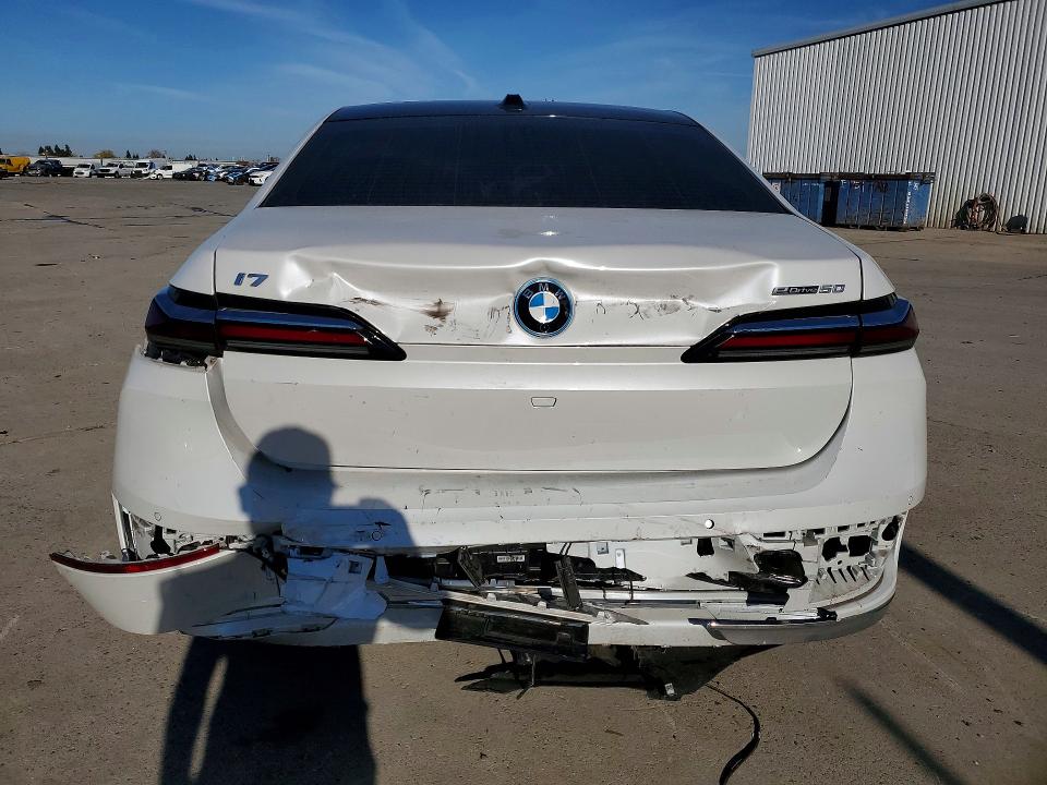 2024 Bmw I7 მანქანა იყიდება აუქციონზე, vin: WBY43EJ05RCR69212, აუქციონის ნომერი: 45788766