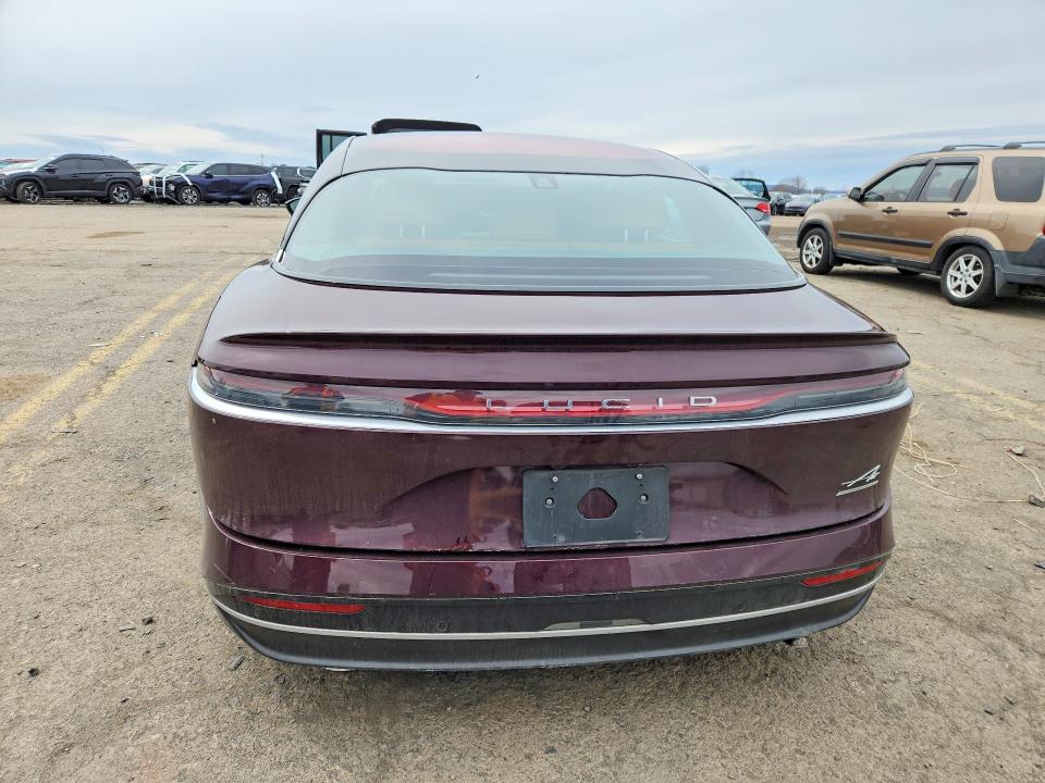 2023 Lucid Motors Air მანქანა იყიდება აუქციონზე, vin: 50EA1TEA5PA005182, აუქციონის ნომერი: 47647956
