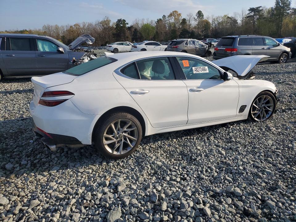 Aukcja sprzedaży 2022 Genesis G70, vin: KMTG34TAXNU096593, numer aukcji: 48272466