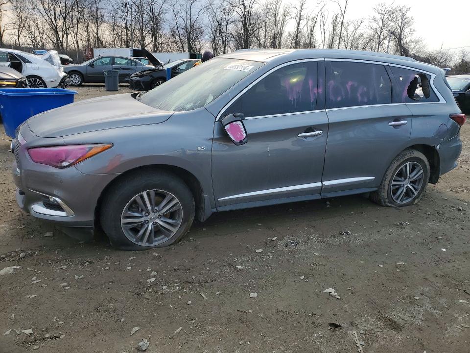 46020166 :رقم المزاد ، 5N1DL0MM4LC527186 vin ، 2020 Infiniti Qx60 مزاد بيع