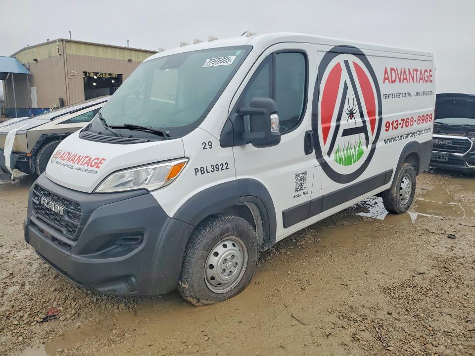 Продажа на аукционе авто 2023 Ram Pro Master 1500, vin: 3C6LRVAG2PE553785, номер лота: 79976005