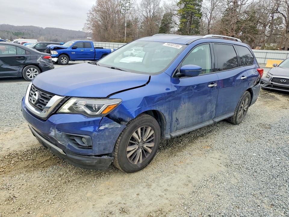 Auction sale of the 2019 Nissan Pathfinder, vin: 5N1DR2MN9KC592519, lot number: 79650735
