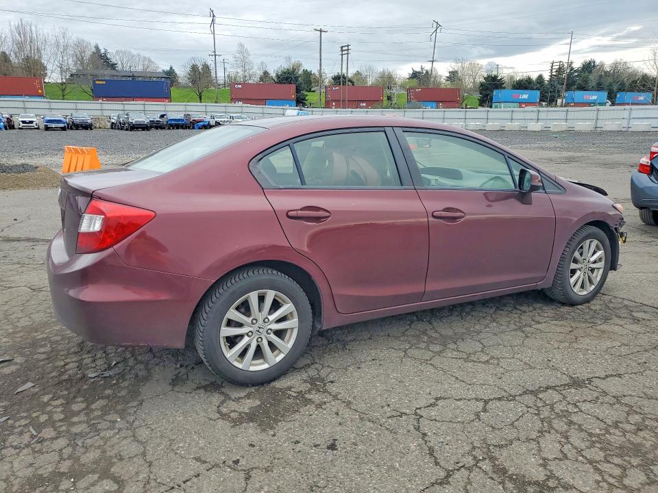 2012 Honda Civic მანქანა იყიდება აუქციონზე, vin: JHMFB2F88CS006097, აუქციონის ნომერი: 46770236