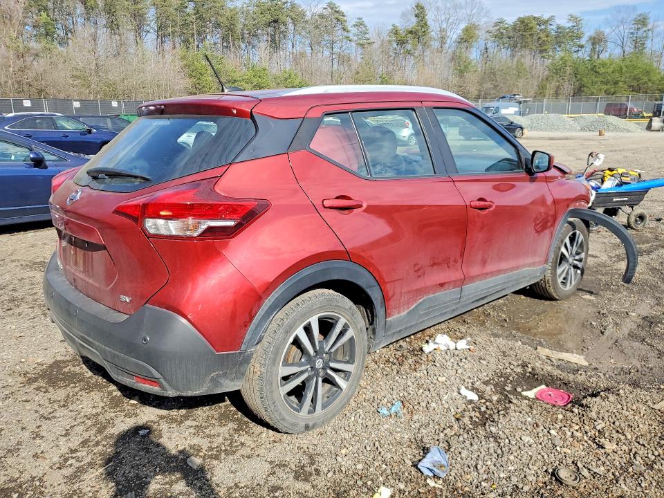 45689716 :رقم المزاد ، 3N1CP5CV7LL508084 vin ، 2020 Nissan Kicks مزاد بيع