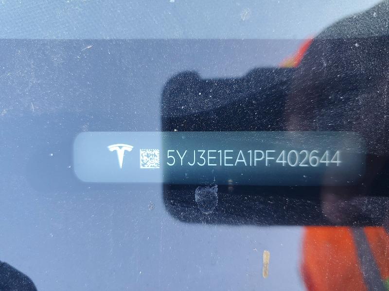 Продажа на аукционе авто 2023 Tesla Model 3, vin: 5YJ3E1EA1PF402644, номер лота: 46511256