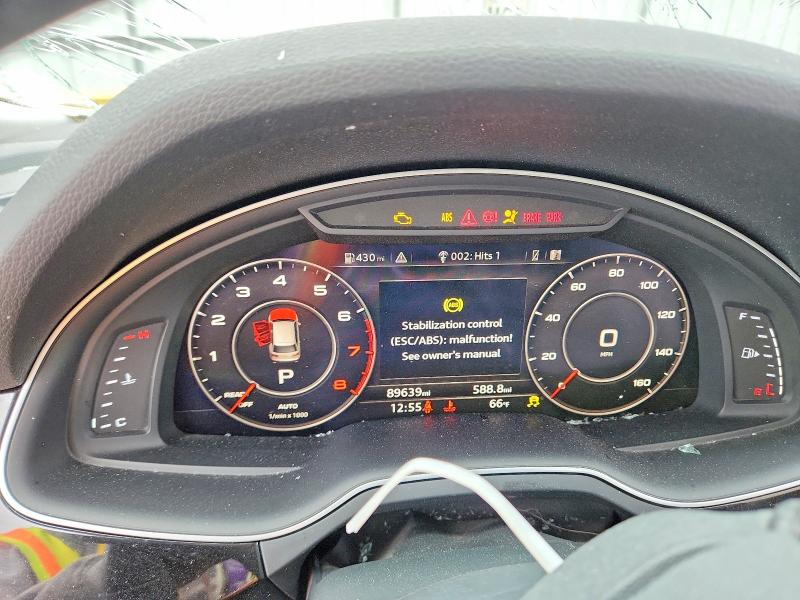 2019 Audi Q7 მანქანა იყიდება აუქციონზე, vin: WA1VAAF73KD019032, აუქციონის ნომერი: 79601195