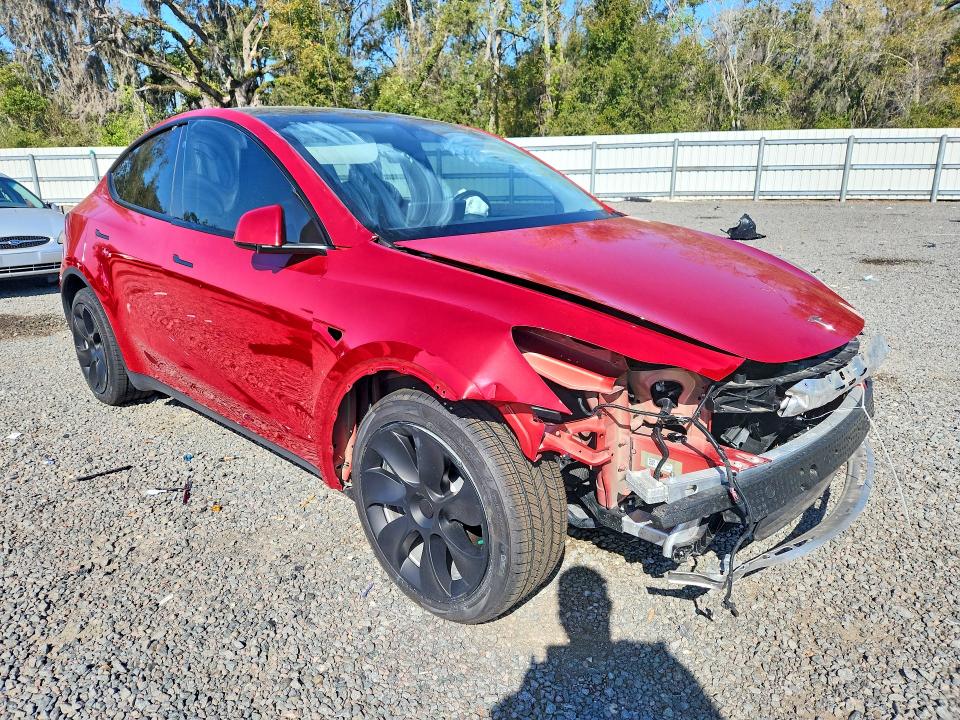 2022 Tesla Model Y მანქანა იყიდება აუქციონზე, vin: 7SAYGDEE1NA010068, აუქციონის ნომერი: 78987655