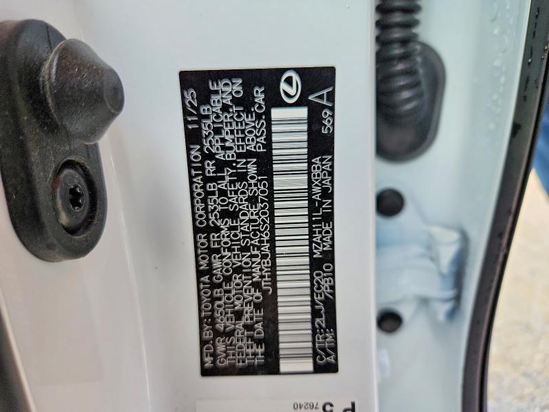Продажа на аукционе авто 2025 Lexus Ux, vin: JTHYBJAH6S2037051, номер лота: 45456136