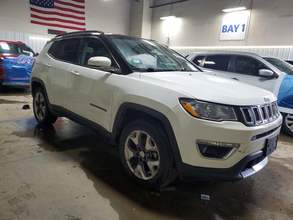 2021 Jeep Compass მანქანა იყიდება აუქციონზე, vin: 3C4NJDCB1MT586255, აუქციონის ნომერი: 45564856