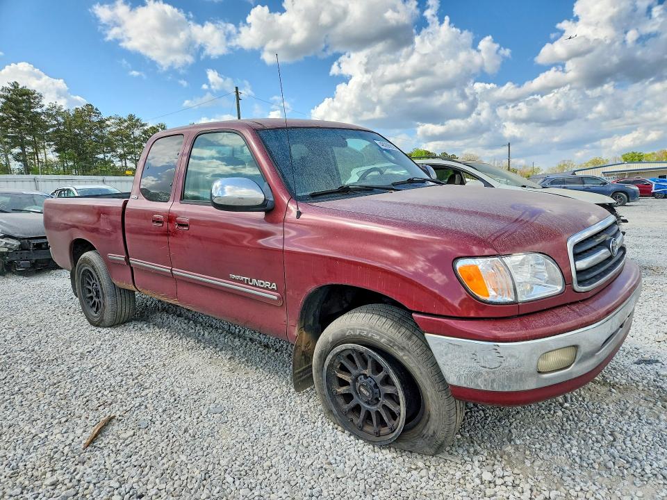2000 Toyota Tundra მანქანა იყიდება აუქციონზე, vin: 5TBRT341XYS093999, აუქციონის ნომერი: 48266916