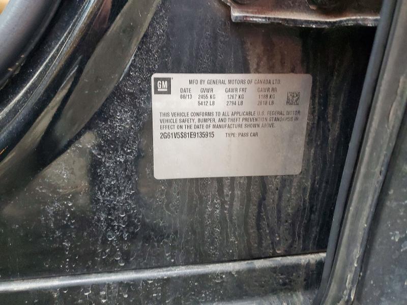 Aukcja sprzedaży 2014 Cadillac Xts, vin: 2G61V5S81E9135915, numer aukcji: 46025586