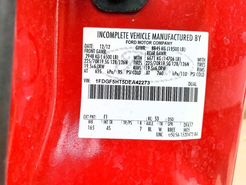 Продаж на аукціоні авто 2013 Ford F550, vin: 1FDGF5HT5DEA42273, номер лоту: 79361575