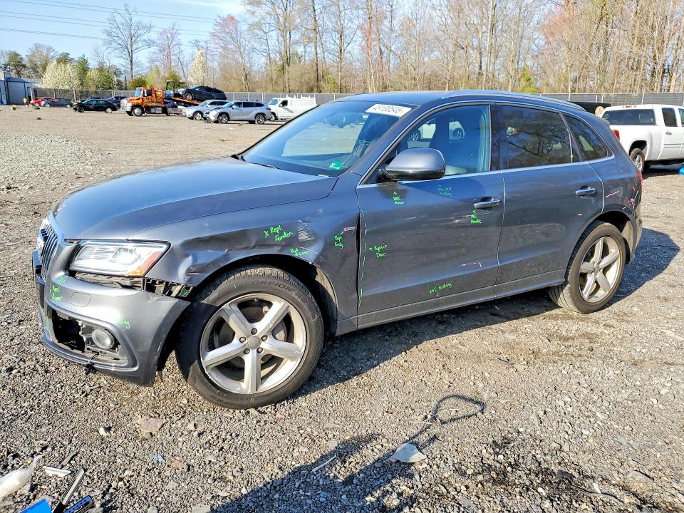 48100546 :رقم المزاد ، WA1M2AFP5HA095757 vin ، 2017 Audi Q5 مزاد بيع