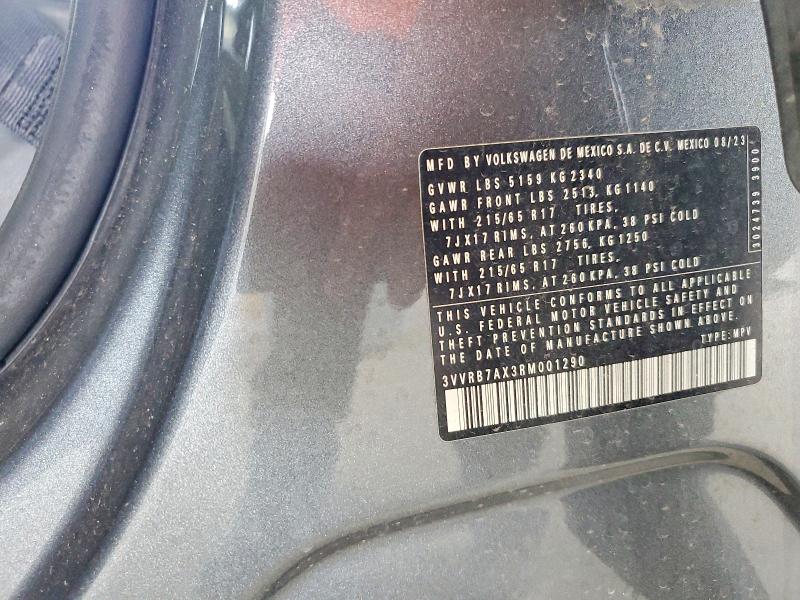 Aukcja sprzedaży 2024 Volkswagen Tiguan, vin: 3VVRB7AX3RM001290, numer aukcji: 48040516