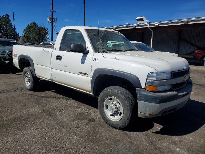 46724566 :رقم المزاد ، 1GCHK24U21E261639 vin ، 2002 Chevrolet Silverado 1500hd مزاد بيع