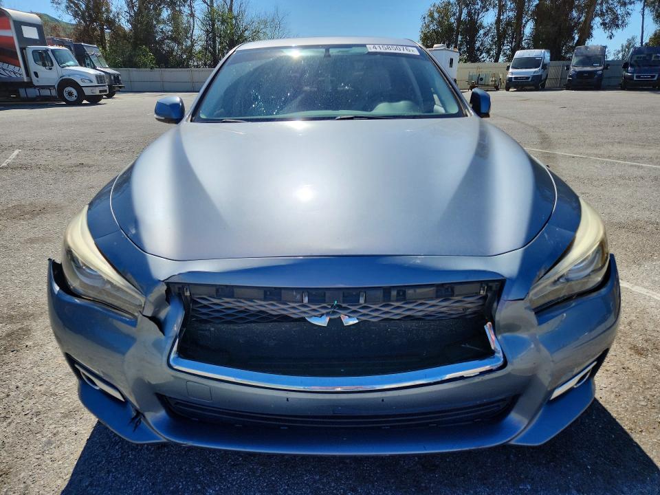41585076 :رقم المزاد ، JN1BV7AP3FM352301 vin ، 2015 Infiniti Q50 مزاد بيع