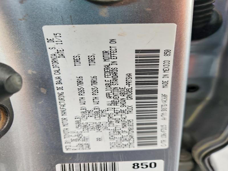 Aukcja sprzedaży 2016 Toyota Tacoma, vin: 3TMCZ5AN7GM010395, numer aukcji: 47527056
