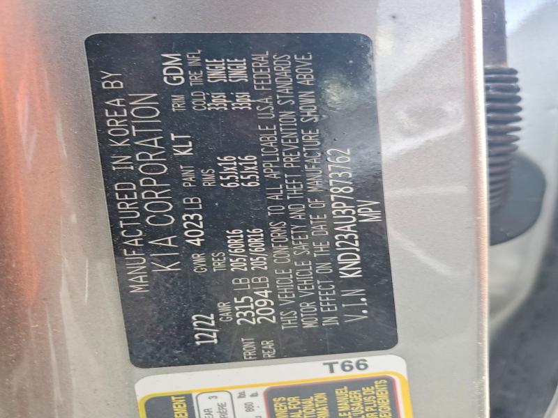 78865245 :رقم المزاد ، KNDJ23AU3P7873762 vin ، 2023 Kia Soul مزاد بيع
