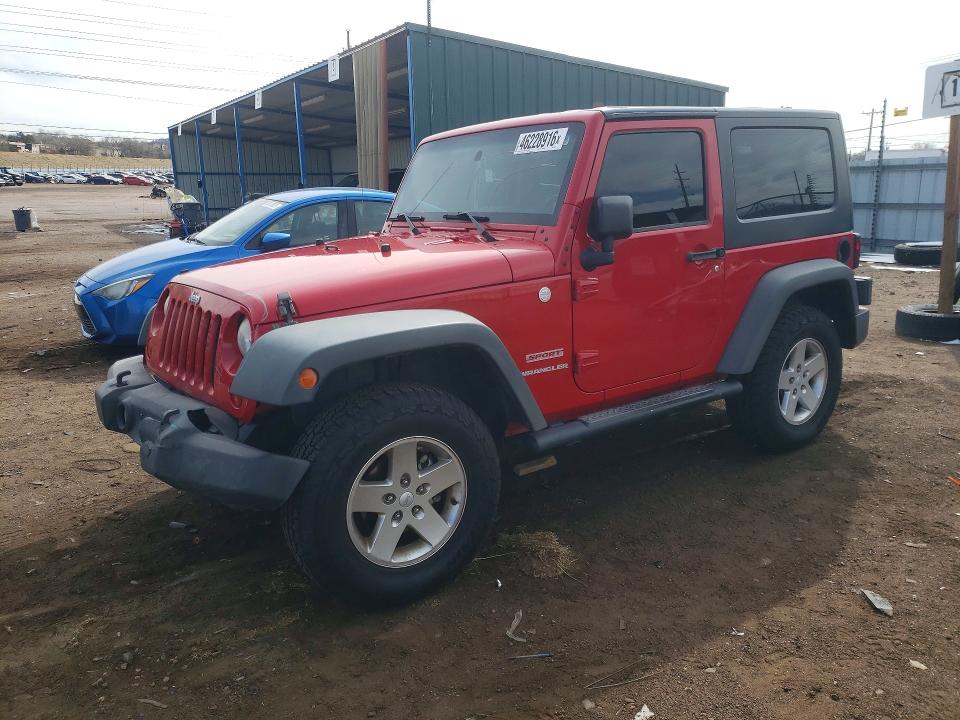 Продажа на аукционе авто 2010 Jeep Wrangler, vin: 1J4AA2D15AL230854, номер лота: 46228916