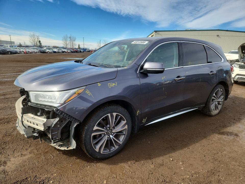 45813586 :رقم المزاد ، 5J8YD4H4XKL804864 vin ، 2019 Acura Mdx مزاد بيع