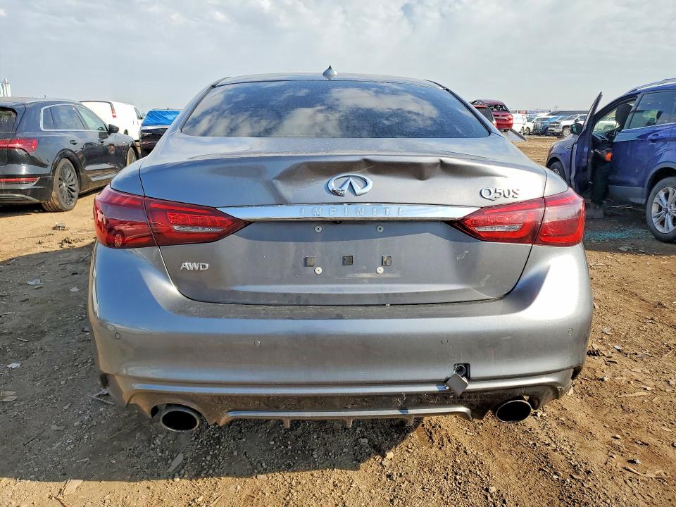 Продаж на аукціоні авто 2018 Infiniti Q50, vin: JN1EV7AR9JM610263, номер лоту: 47593026