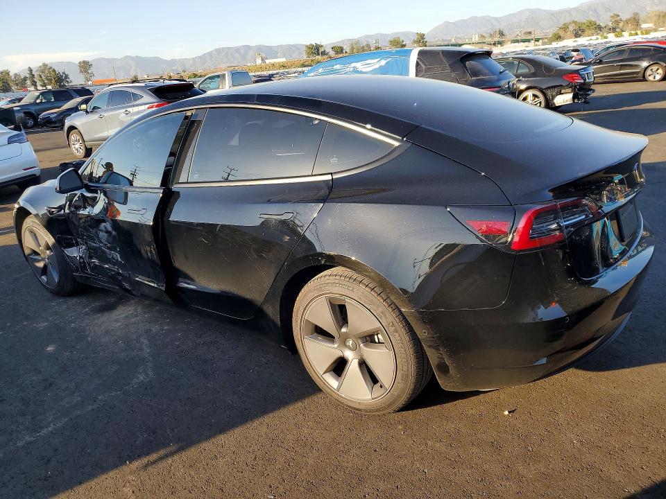 79594315 :رقم المزاد ، 5YJ3E1EA8NF375066 vin ، 2022 Tesla Model 3 مزاد بيع