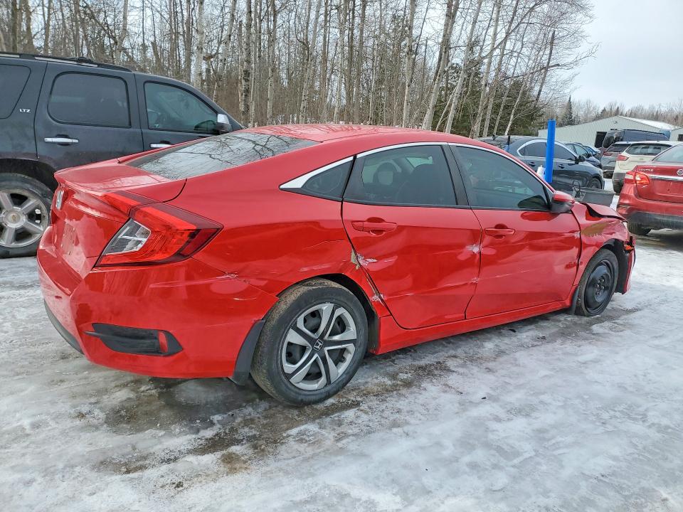 75056365 :رقم المزاد ، 2HGFC2F59HH507696 vin ، 2017 Honda Civic Lx مزاد بيع
