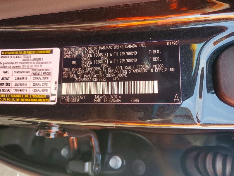Продажа на аукционе авто 2026 Lexus Rx 350, vin: 2T2BAMBA1TC072222, номер лота: 47742136