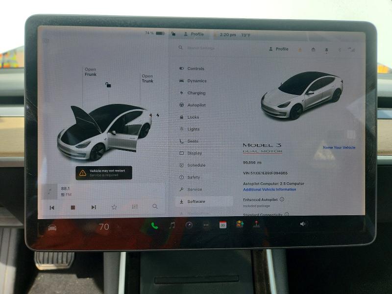 Продажа на аукционе авто 2018 Tesla Model 3, vin: 5YJ3E1EB9JF094865, номер лота: 47994066