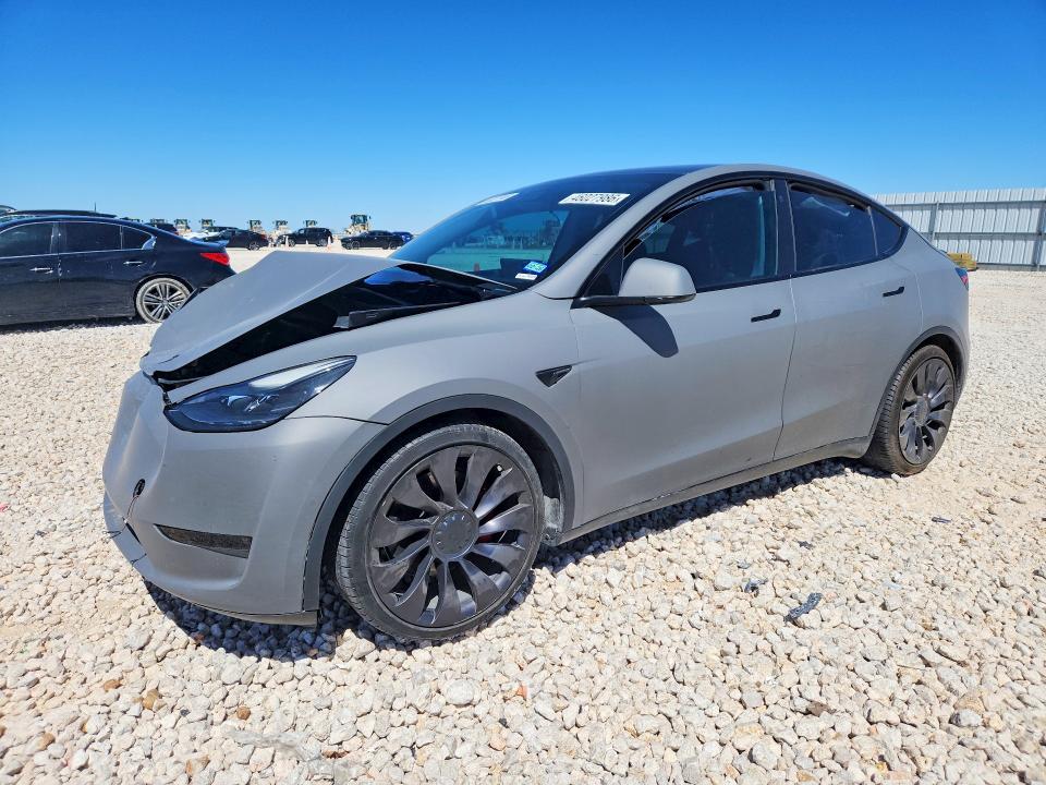 Auction sale of the 2021 Tesla Model Y, vin: 5YJYGDEFXMF212169, lot number: 46027986